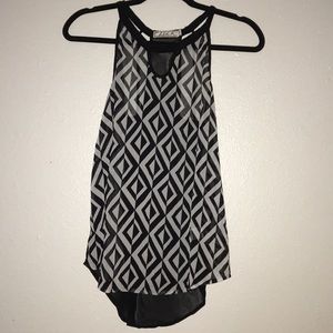 2 for $6 Sheer tank blouse